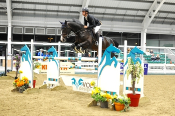 Jack Whitaker wins the Voltaire Design Under 25 British Championship Qualifier at Aintree Equestrian Centre Jack Whitaker wins the Voltaire Design Under 25 British Championship Qualifier at Aintree Equestrian Centre